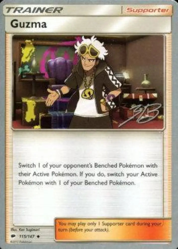 Guzma (115/147) (Ice Path FTW - Zachary Bokhari) [World Championships 2017] - Pokemon Single