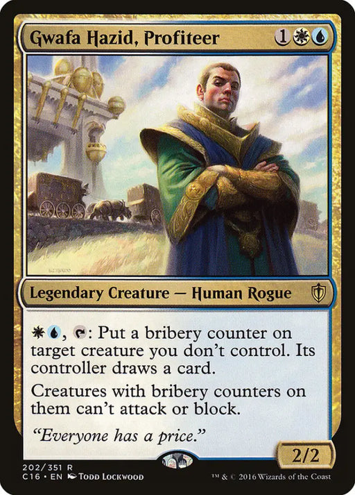 Gwafa Hazid Profiteer [Commander 2016] - MTG Single