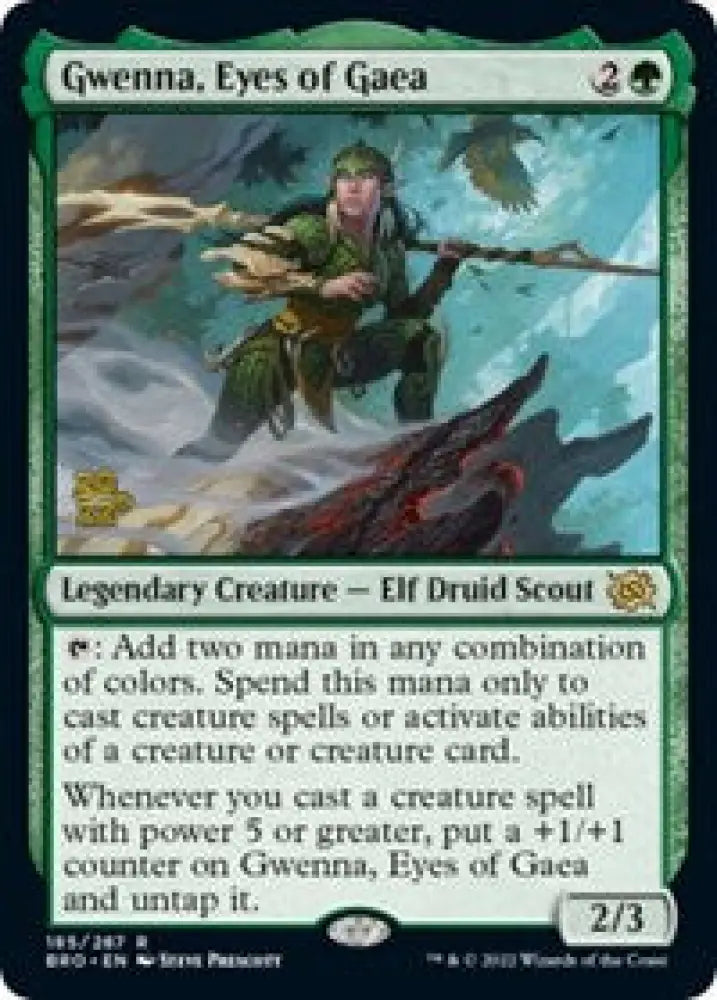 Gwenna, Eyes of Gaea (185) [Prerelease Cards]