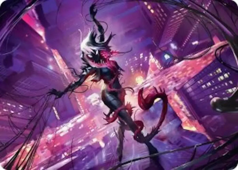 Gwenom, Remorseless Art Card (8) [Marvel's Spider-Man Art Series]