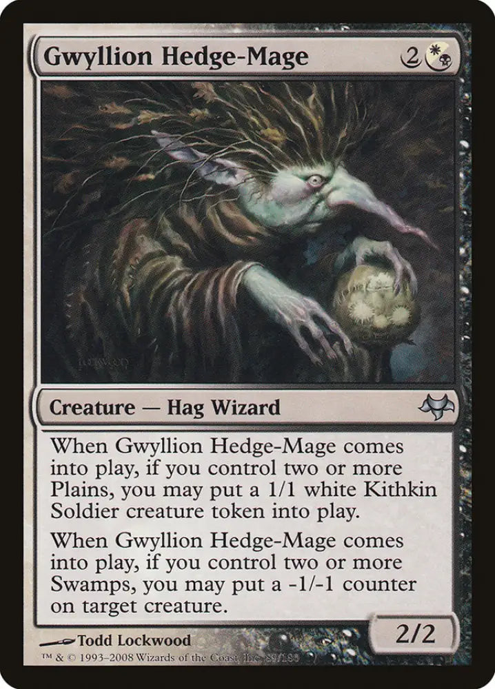 Gwyllion Hedge-Mage [Eventide] - MTG Single