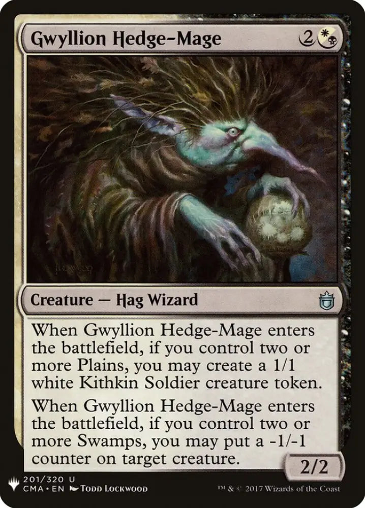 Gwyllion Hedge-Mage [Mystery Booster] - MTG Single