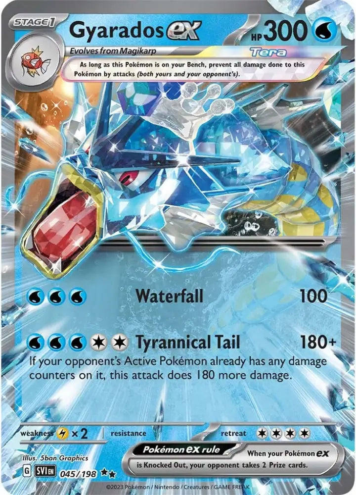 Gyarados ex (045/198) [Scarlet & Violet: Base Set] - Pokemon Single