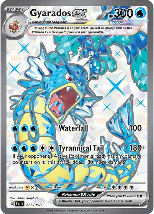 Gyarados ex (225/198) [Scarlet & Violet: Base Set] - Pokemon Single