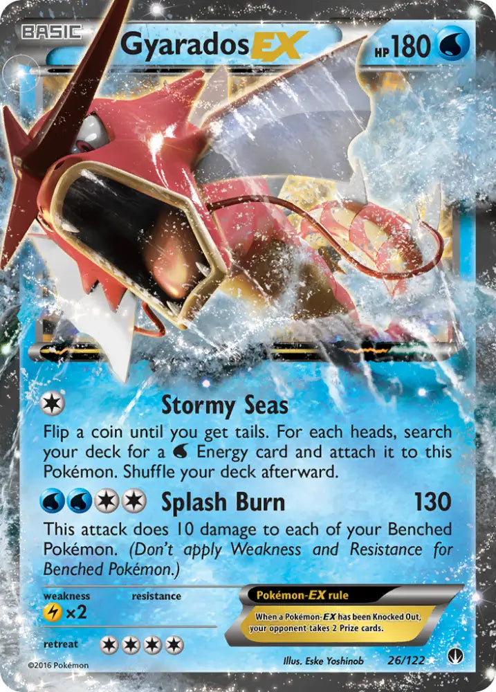 Gyarados EX (26/122) [XY: BREAKpoint] - Pokemon Single