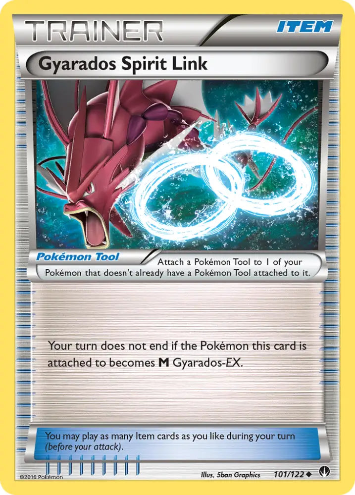 Gyarados Spirit Link (101/122) [XY: BREAKpoint] - Pokemon Single