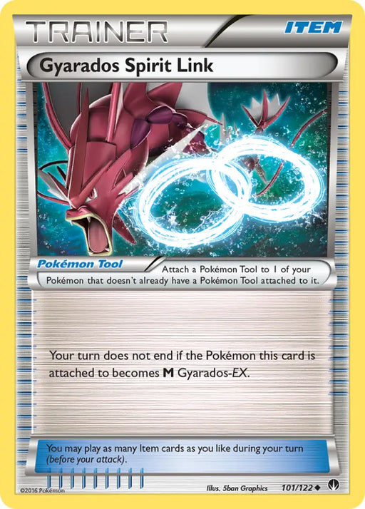 Gyarados Spirit Link (101/122) [XY: BREAKpoint] - Pokemon Single