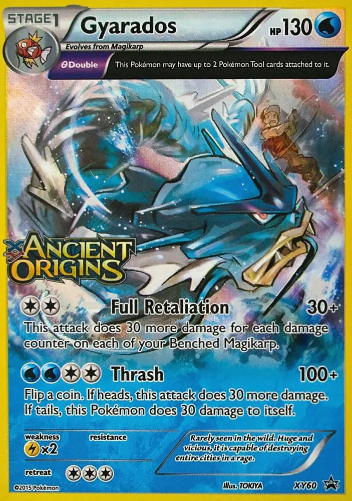 Gyarados (XY60) (Prerelease Promo) [XY: Black Star Promos] - Pokemon Single