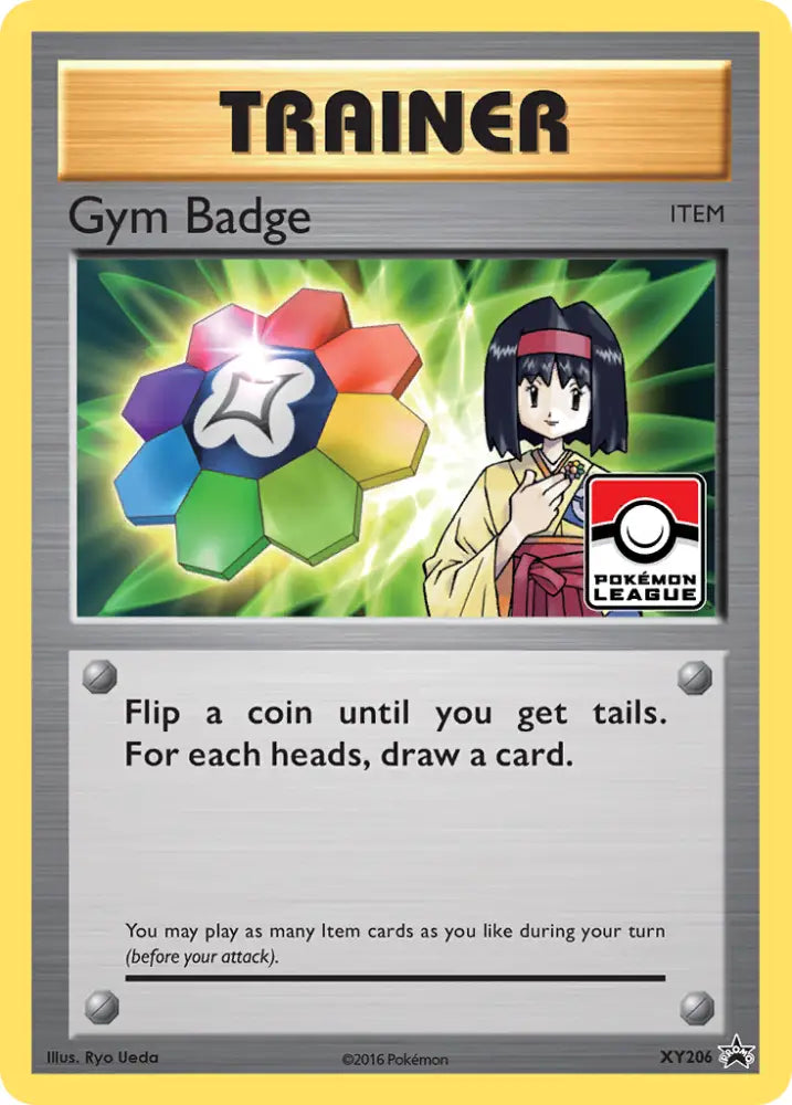 Gym Badge (XY206) (Erika) [XY: Black Star Promos] - Pokemon Single