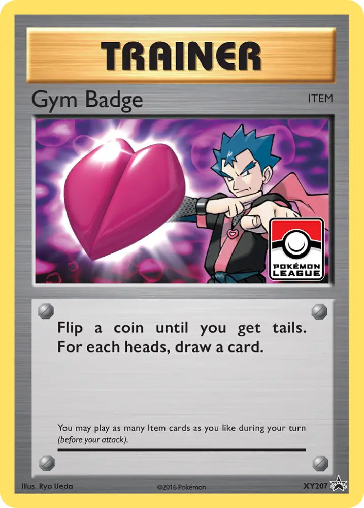 Gym Badge (XY207) (Koga) [XY: Black Star Promos] - Pokemon Single