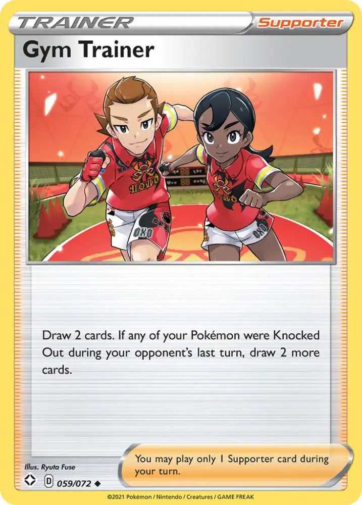 Gym Trainer (059/072) [Sword & Shield: Shining Fates] - Pokemon Single