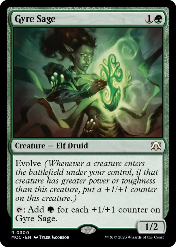Gyre Sage [March of the Machine Commander] - MTG Single