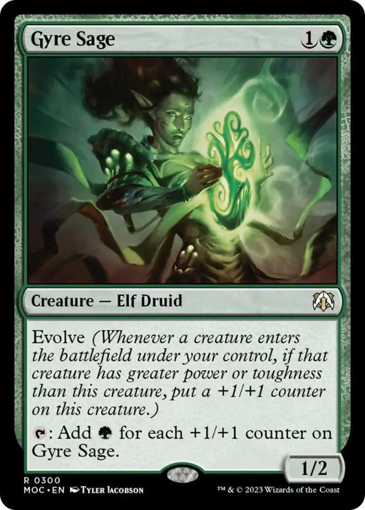 Gyre Sage [March of the Machine Commander] - MTG Single