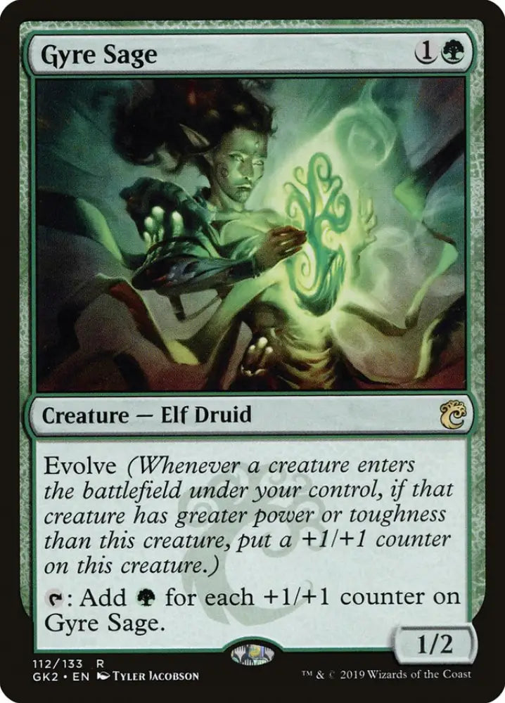 Gyre Sage [Ravnica Allegiance Guild Kit] - MTG Single