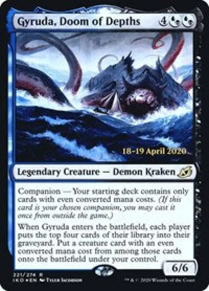 Gyruda, Doom of Depths (221) [Prerelease Cards]