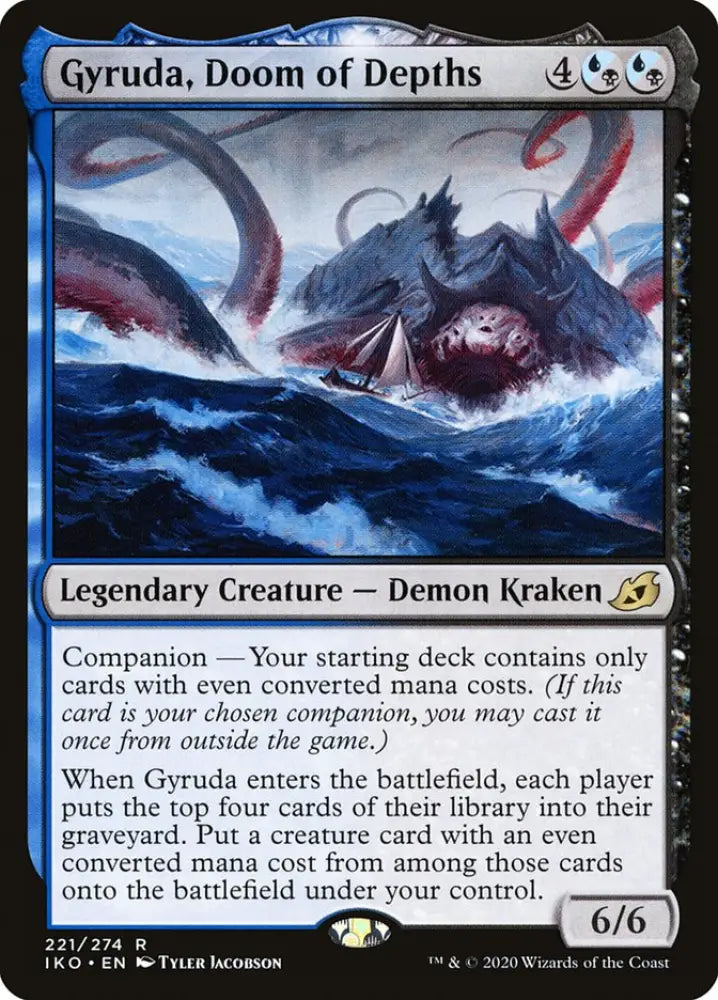 Gyruda Doom of Depths [Ikoria: Lair of Behemoths] - MTG Single