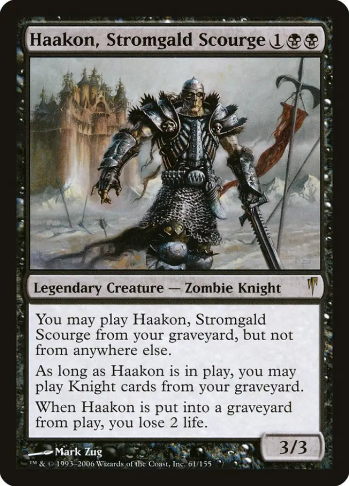 Haakon Stromgald Scourge [Coldsnap] - MTG Single