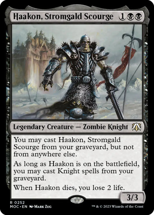 Haakon Stromgald Scourge [March of the Machine Commander] - MTG Single