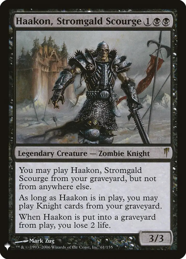Haakon Stromgald Scourge [Mystery Booster] - MTG Single