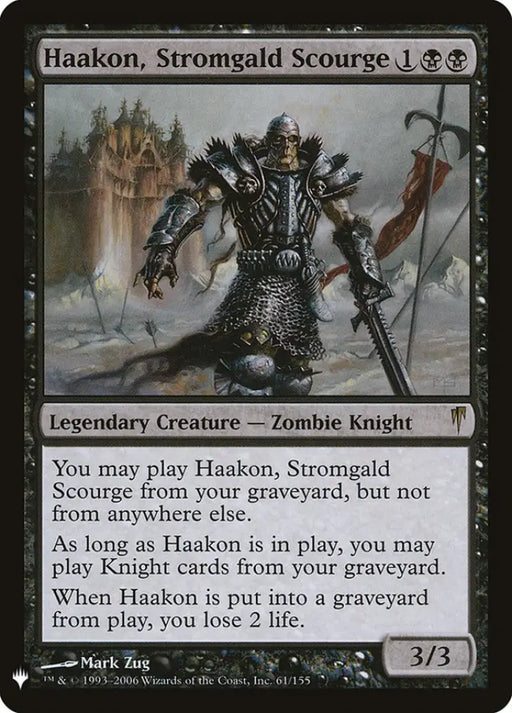 Haakon Stromgald Scourge [Mystery Booster] - MTG Single