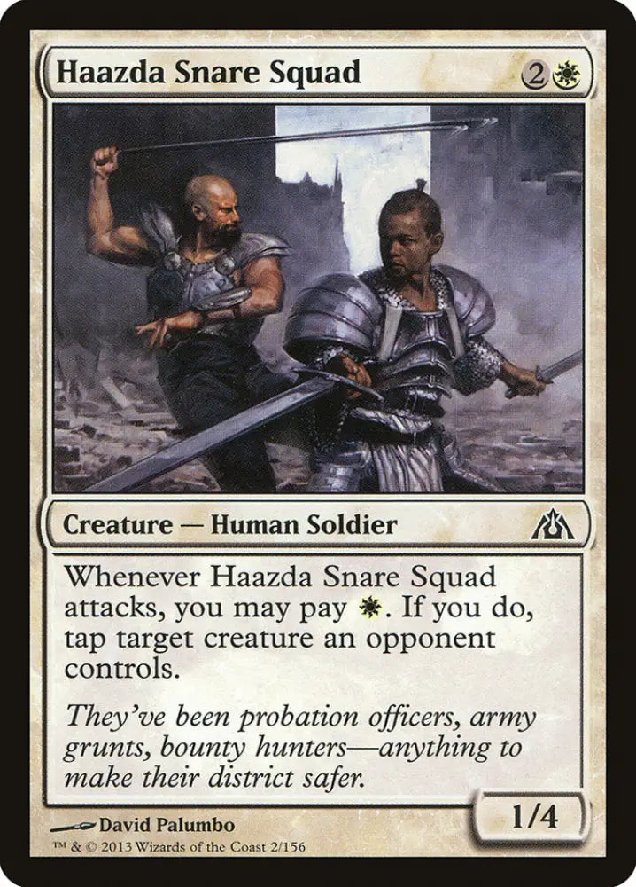 Haazda Snare Squad [Dragon’s Maze] - MTG Single