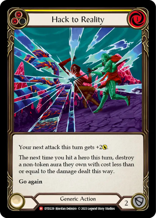 Hack to Reality [Dusk Till Dawn] Rainbow Foil - Flesh And Blood Single