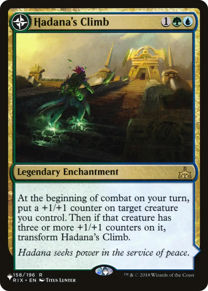 Hadana’s Climb // Winged Temple of Orazca [Secret Lair: From Cute to Brute] - MTG Single