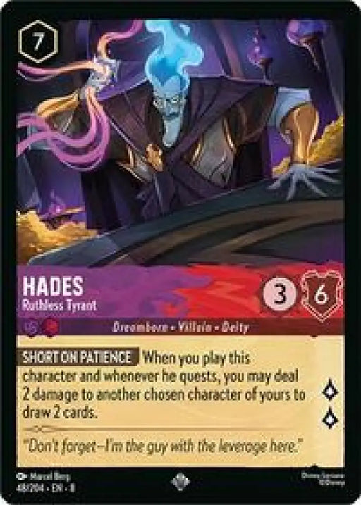 Hades - Ruthless Tyrant (48/204) [Reign of Jafar]