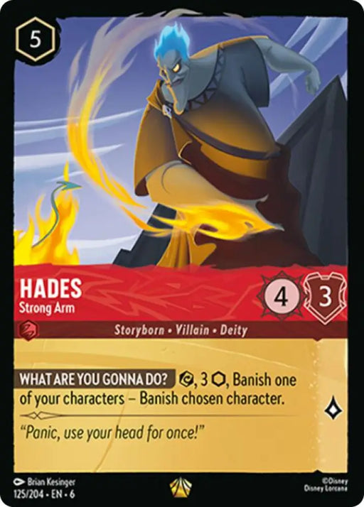 Hades - Strong Arm (125/204) [Azurite Sea] - Lorcana Single