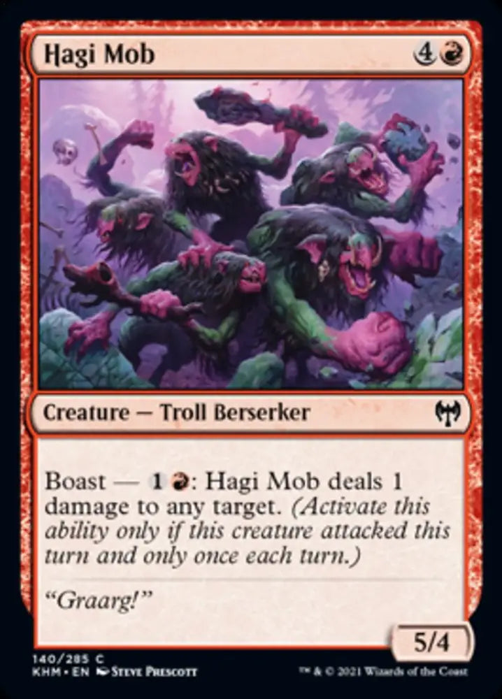 Hagi Mob [Kaldheim] - MTG Single