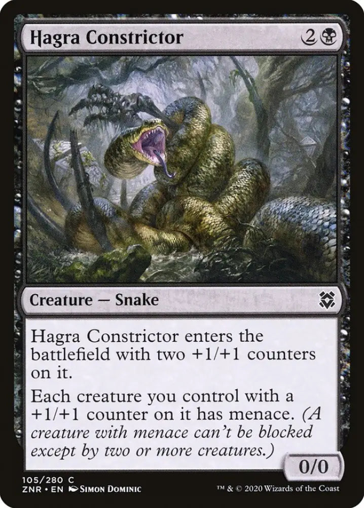 Hagra Constrictor [Zendikar Rising] - MTG Single
