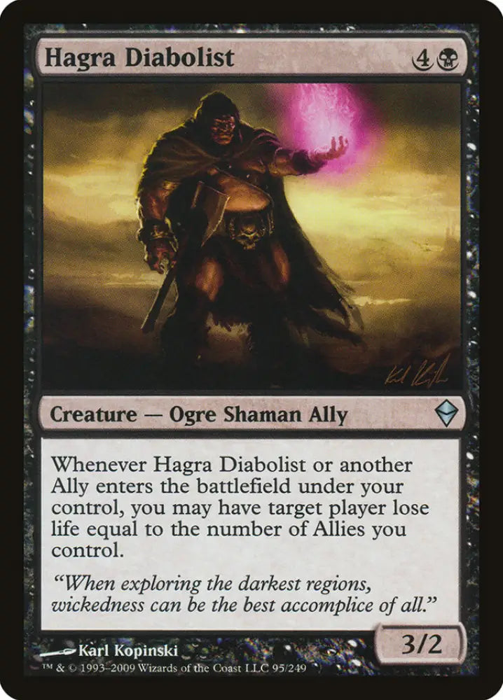 Hagra Diabolist [Zendikar] - MTG Single