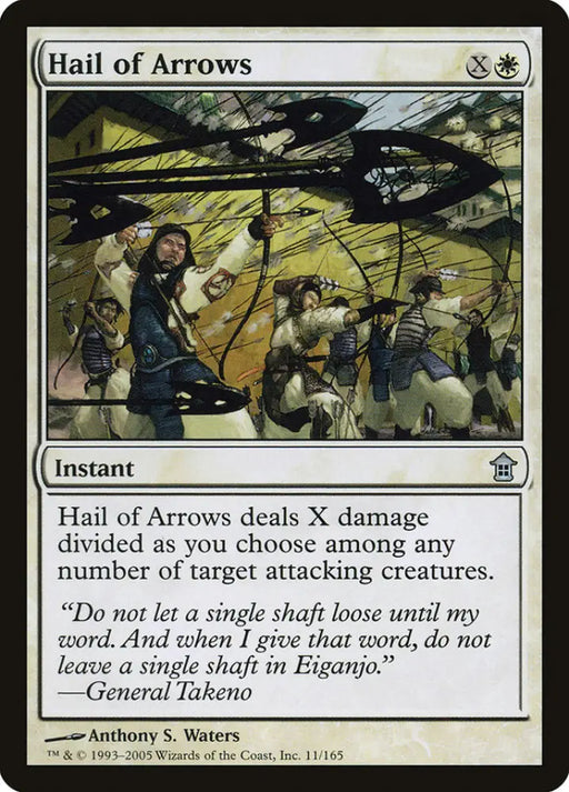 Hail of Arrows [Saviors of Kamigawa] - MTG Single