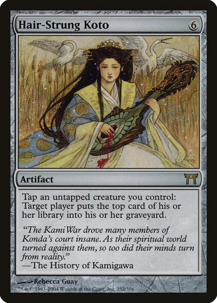 Hair-Strung Koto [Champions of Kamigawa] - MTG Single