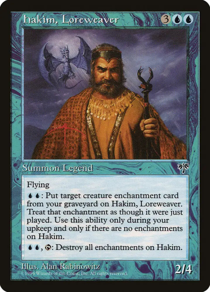 Hakim Loreweaver [Mirage] - MTG Single