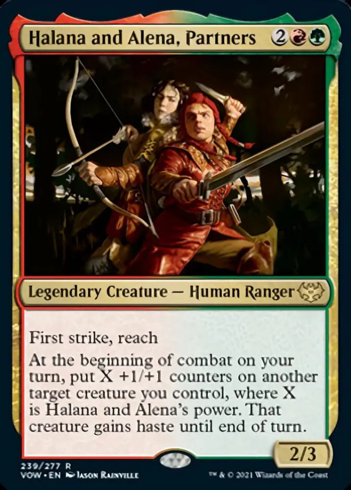 Halana and Alena Partners [Innistrad: Crimson Vow] - MTG Single