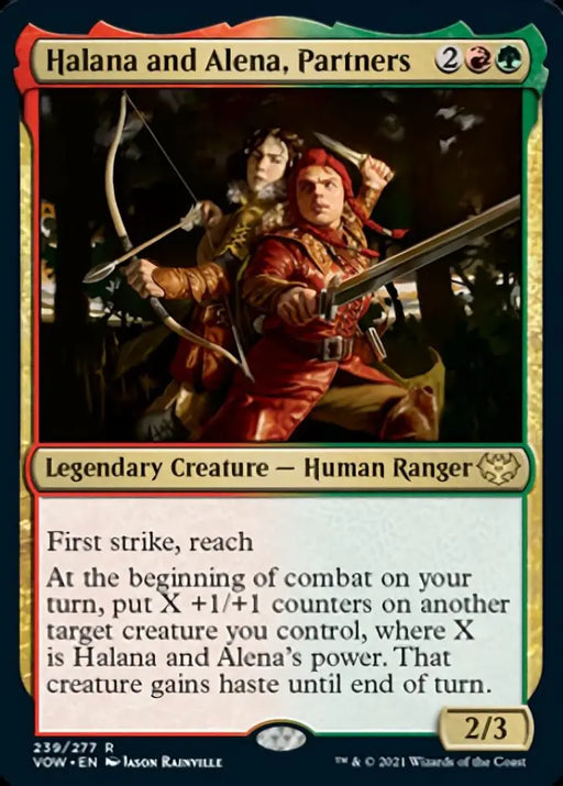 Halana and Alena Partners [Innistrad: Crimson Vow] - MTG Single