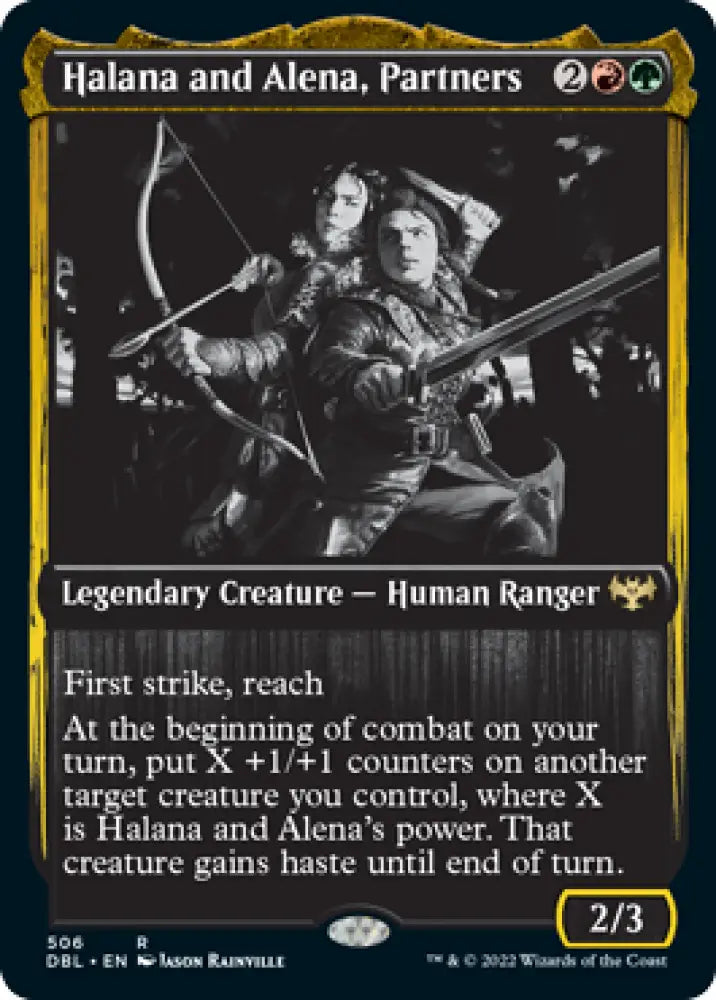 Halana and Alena Partners [Innistrad: Double Feature] - MTG Single