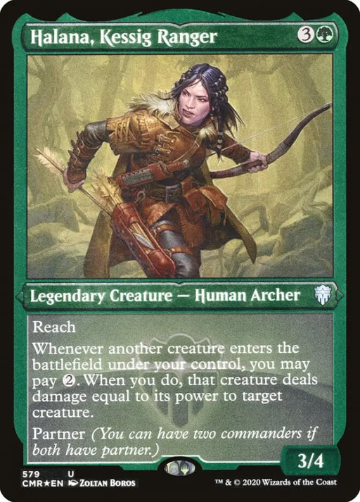 Halana Kessig Ranger (Foil Etched) [Commander Legends] - MTG Single