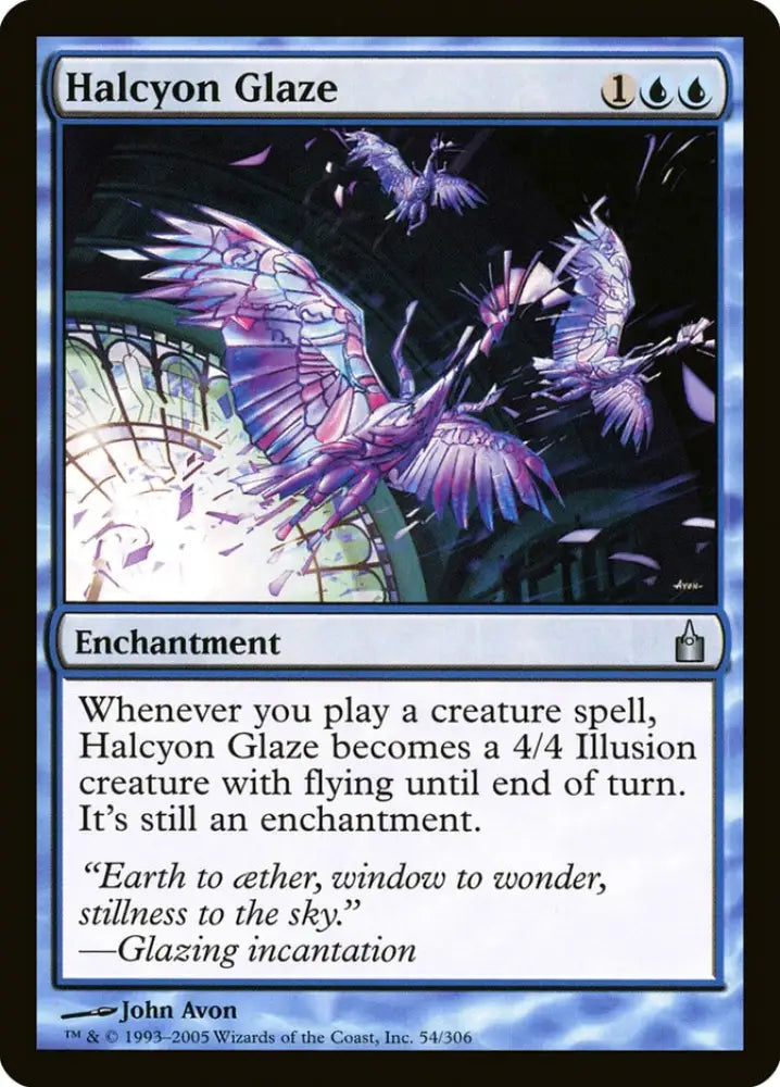Halcyon Glaze [Ravnica: City of Guilds] - MTG Single