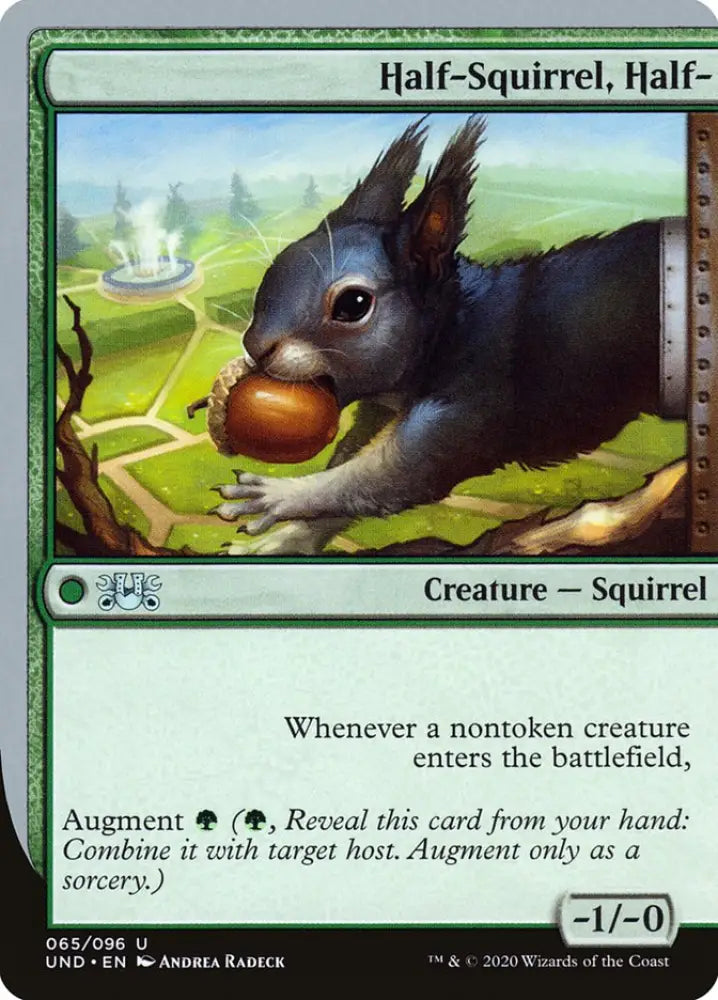 Half-Squirrel Half- [Unsanctioned] - MTG Single