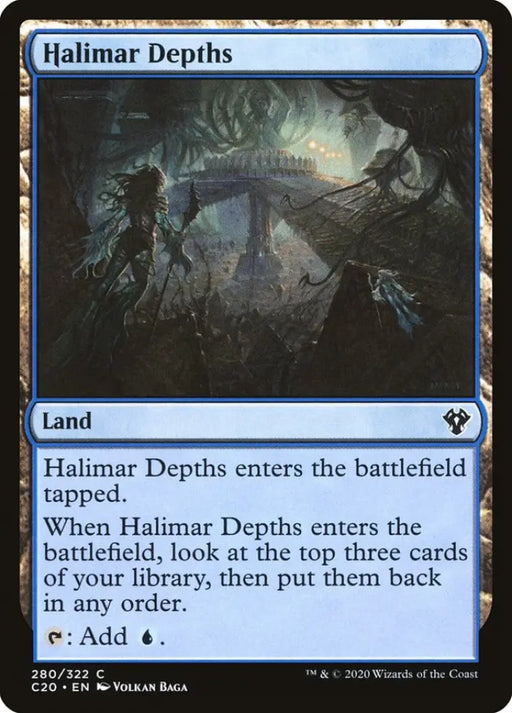 Halimar Depths [Commander 2020] - MTG Single