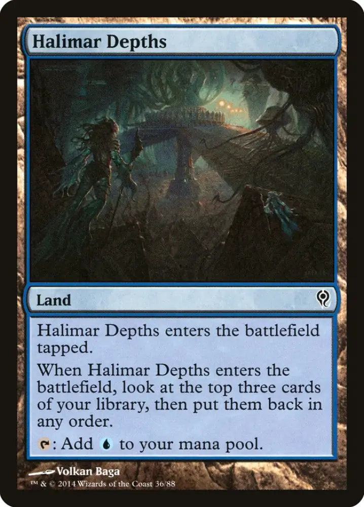 Halimar Depths [Duel Decks: Jace vs. Vraska] - MTG Single