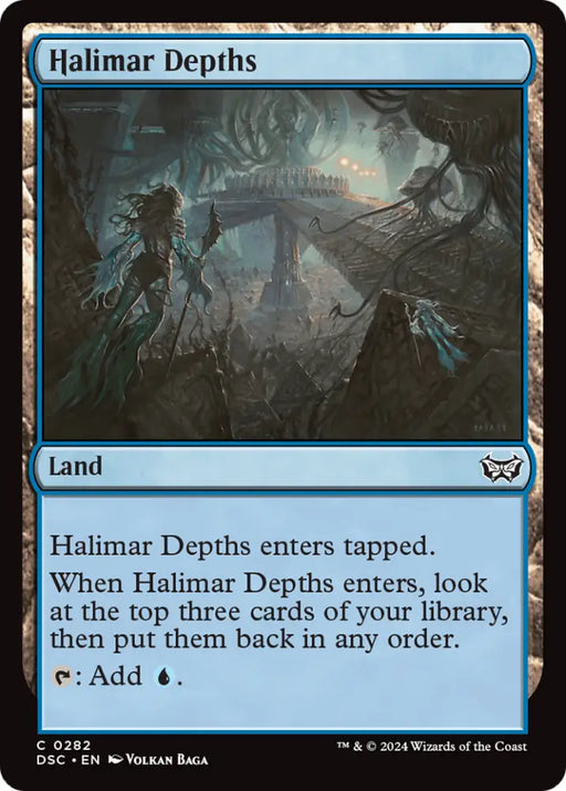 Halimar Depths [Duskmourn: House of Horror Commander] - MTG Single