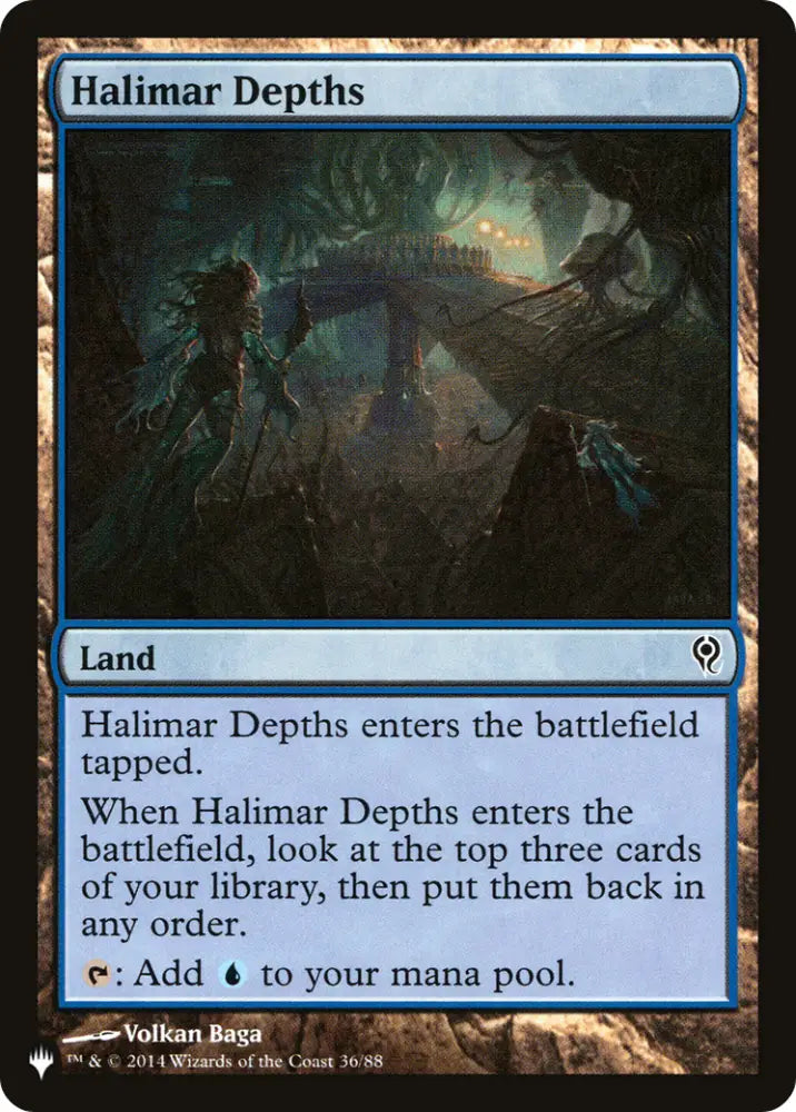Halimar Depths [The List] - MTG Single
