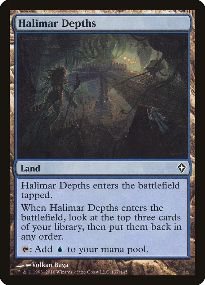 Halimar Depths [Worldwake] - MTG Single