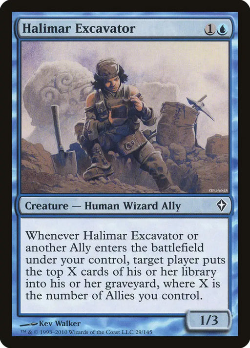 Halimar Excavator [Worldwake] - MTG Single