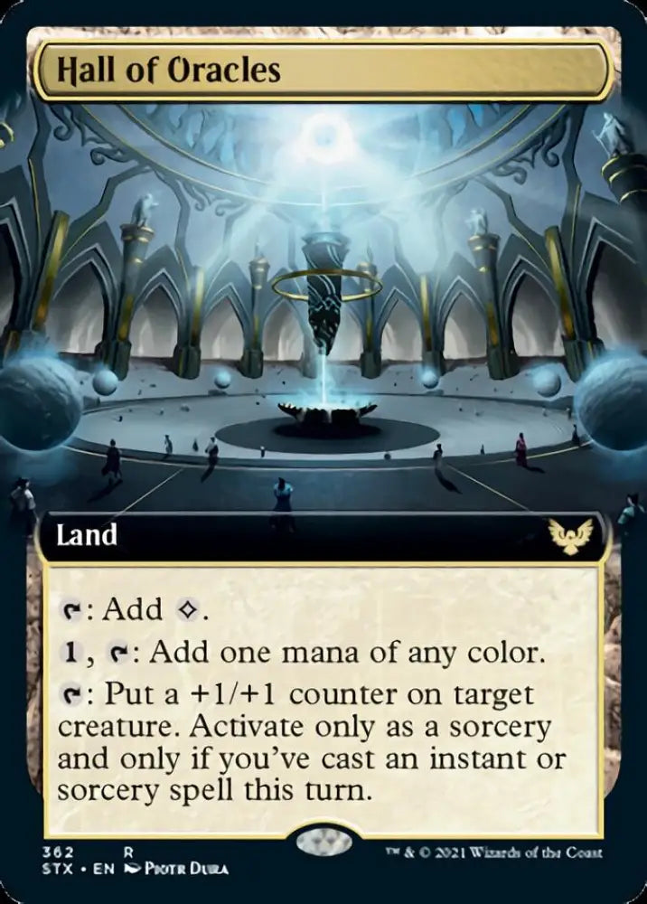 Hall of Oracles (Extended Art) [Strixhaven: School of Mages] - MTG Single