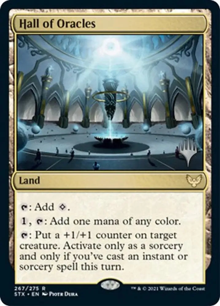 Hall of Oracles (Promo Pack) [Strixhaven: School of Mages Promos] - MTG Single