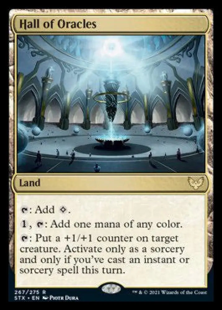 Hall of Oracles [Strixhaven: School of Mages] - MTG Single